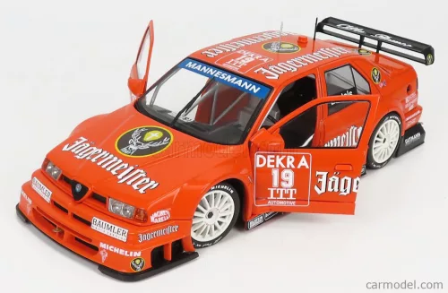 ALFA ROMEO   155 V6 TI JAGERMEISTER RACING N 19 DTM ITC 1995 MICHAEL BARTELES   ORANGE