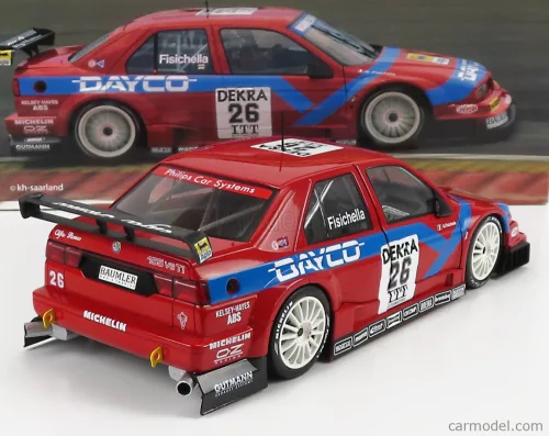 ALFA ROMEO  155 V6 TI TEAM ALFA CORSE N 26 DTM ITC 1995 GIANCARLO FISICHELLA