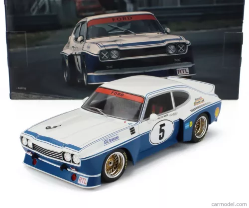 FORD ENGLAND  CAPRI RS 3100 N 5 ETCC ZANDVOORT 1974 DIETER GLEMSER - TOINE HEZEMANS  BLUE WHITE