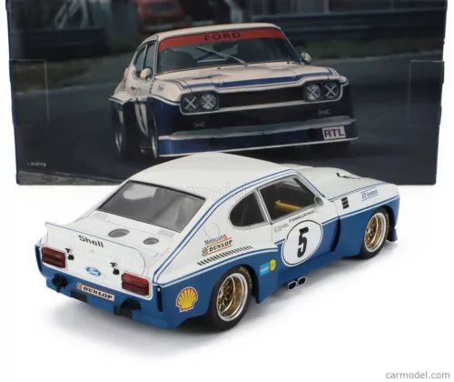 FORD ENGLAND  CAPRI RS 3100 N 5 ETCC ZANDVOORT 1974 DIETER GLEMSER - TOINE HEZEMANS  BLUE WHITE