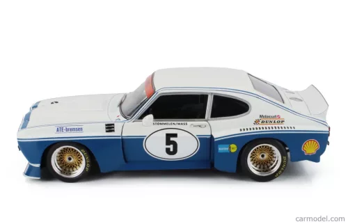FORD ENGLAND  CAPRI RS 3100 N 5 ETCC ZANDVOORT 1974 DIETER GLEMSER - TOINE HEZEMANS  BLUE WHITE
