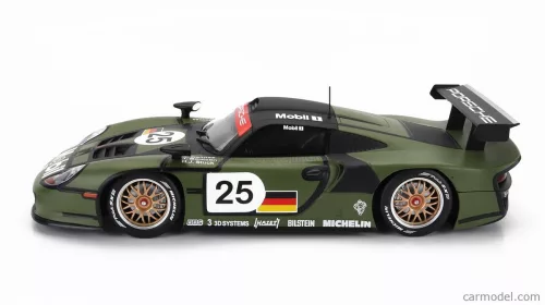 PORSCHE 911 3.2L GT1 EVO TEAM PORSCHE AG N 25 PRE QUALIFYING 24h LE MANS 1997 T.BOUTSEN - H.J.STUCK - Y.DALMAS