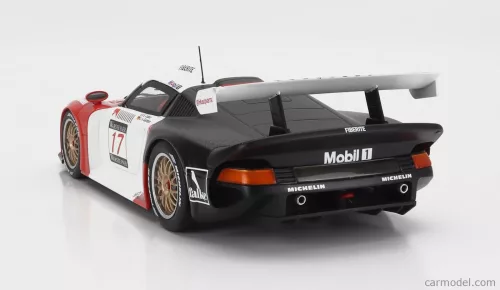 PORSCHE 911 GT1 3.2L TURBO TEAM SOCIETE JB N 17 FIA GT NURBURGRING 1997 E.COLLARD - J.VON GARTZEN