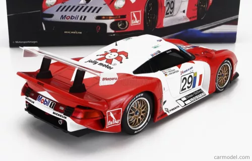 PORSCHE  911 GT1 3.2L TURBO TEAM SOCIETE JB N 29 24h LE MANS 1997 A.FERTE - J.VON GARTZEN - O.THEVENIN