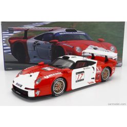   PORSCHE   911 GT1 3.2L TURBO TEAM SOCIETE JB N 17 24h SPA 1997 E.COLLARD - J.VON GARTZEN   RED WHITE