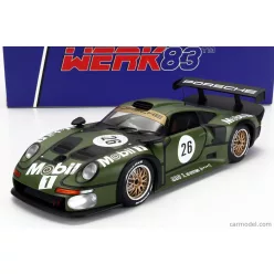   PORSCHE  911 GT1 3.2L TURBO  TEAM PORSCHE AG MOBIL1 N 26 PRE QUALIFYING 24h LE MANS 1996 Y.DALMAS - H.J.STUCK - K.WENDLINGER