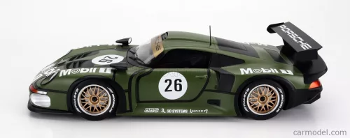 PORSCHE  911 GT1 3.2L TURBO  TEAM PORSCHE AG MOBIL1 N 26 PRE QUALIFYING 24h LE MANS 1996 Y.DALMAS - H.J.STUCK - K.WENDLINGER
