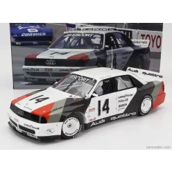   AUDI  200 QUATTRO TEAM AUDI SPORT N 14 WINNER CLEVERLAND TRANS-AM 1988 HANS JOACHIM STUCK  WHITE GREY RED
