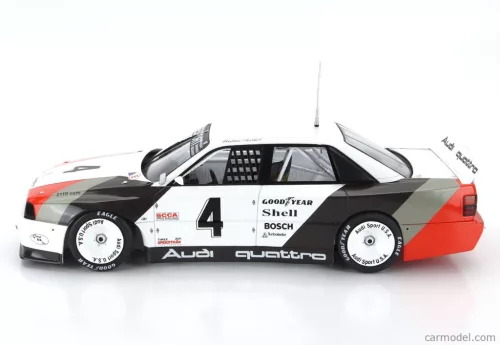AUDI  200 QUATTRO TEAM AUDI SPORT N 4 SIEGER ST. PETERSBURG TRANS-AM 1988 WALTER ROHRL  WHITE GREY RED