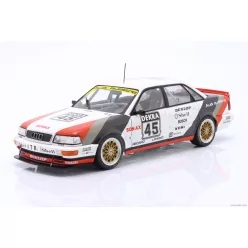   AUDI  V8 QUATTRO TEAM AZR N 45 CHAMPION DTM SEASON 1991 FRANK BIELA  WHITE RED BLACK