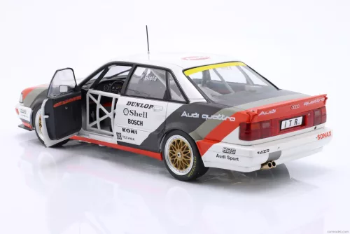 AUDI  V8 QUATTRO TEAM AZR N 45 CHAMPION DTM SEASON 1991 FRANK BIELA  WHITE RED BLACK