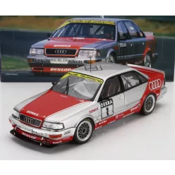   AUDI  QUATTRO V8 TEAM AZR N 1 DTM SEASON 1992 FRANK BIELA  SILVER RED