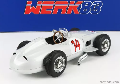 MERCEDES BENZ  F1  W196 N 14 2nd BELGIUM GP 1955 STIRLING MOSS