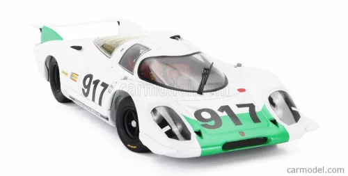 PORSCHE  917LH 4.5L N 917 GENEVE MOTOR SHOW 1969  WHITE GREEN