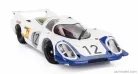 PORSCHE  917LH 4.5L TEAM PORSCHE SYSTEM ENGENEERING N 12 24h LE MANS 1969 VIC ELFORD - RICHARD ATTWOOD  WHITE BLUE