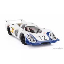   PORSCHE  917LH 4.5L TEAM PORSCHE SYSTEM ENGENEERING N 12 24h LE MANS 1969 VIC ELFORD - RICHARD ATTWOOD  WHITE BLUE