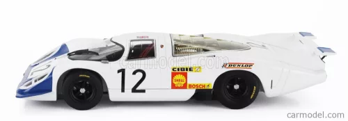 PORSCHE  917LH 4.5L TEAM PORSCHE SYSTEM ENGENEERING N 12 24h LE MANS 1969 VIC ELFORD - RICHARD ATTWOOD  WHITE BLUE
