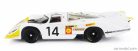 PORSCHE  917LH 4.5L TEAM PORSCHE SYSTEM ENGENEERING N 14 24h LE MANS 1969 ROLF STOMMELEN - KURT AHRENS Jr.  WHITE YELLOW