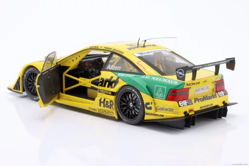 OPEL  CALIBRA V6 4x4 TEAM OPEL ZAKSPEED N 16 ITC SEASON 1996 UWE ALZEN  YELLOW GREEN