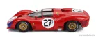 FERRARI   330 P3 4.0L V12 SPIDER TEAM N.A.R.T. NORTH AMERICAN RACING N 27 24h LE MANS 1966 PEDRO RODRIGUEZ - RICHIE GINTHER   RED