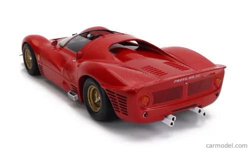 FERRARI   330 P3 4.0L V12 SPIDER PLAIN BODY VERSION OPEN ROOF 1966   RED