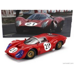  FERRARI  330 P3 4.0L V12 COUPE TEAM FERRARI SEFAC N 21 24h LE MANS 1966 LORENZO BANDINI - JEAN GUICHET  RED