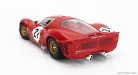 FERRARI  330 P3 4.0L V12 COUPE TEAM FERRARI SEFAC N 21 24h LE MANS 1966 LORENZO BANDINI - JEAN GUICHET  RED