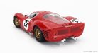 FERRARI  330 P3 4.0L V12 COUPE TEAM FERRARI SEFAC N 21 24h LE MANS 1966 LORENZO BANDINI - JEAN GUICHET  RED
