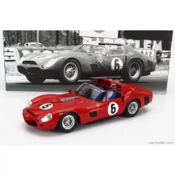   FERRARI  330 TRI/LM SPIDER 4.0L V12 TEAM SPA FERRARI SEFAC N 6 WINNER 24h LE MANS 1962 OLIVER GENDEBIEN - PHIL HILL  RED