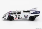 PORSCHE  917K 4.9L TEAM MARTINI RACING N 22 WINNER 24h LE MANS 1971 HELMUT MARKO - GIJS VAN LENNEP  WHITE BLUE