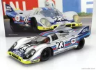PORSCHE  917K 4.9L TEAM MARTINI RACING N 23 1000km SPA 1971 HELMUT MARKO - GIJS VAN LENNEP  SILVER RED BLUE YELLOW