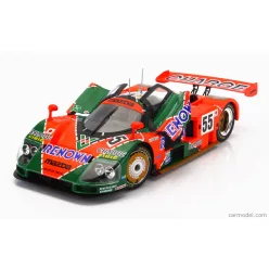   MAZDA  787B 2.6L TEAM MAZDASPEED CO. LTD. N 55 WINNER 24h LE MANS 1991 B.GACHOT - J.HERBERT - V.WEIDLER