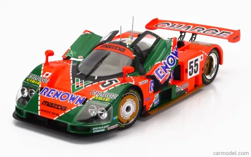 MAZDA  787B 2.6L TEAM MAZDASPEED CO. LTD. N 55 WINNER 24h LE MANS 1991 B.GACHOT - J.HERBERT - V.WEIDLER