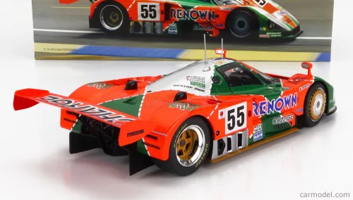 MAZDA  787B 2.6L TEAM MAZDASPEED CO. LTD. N 55 WINNER 24h LE MANS 1991 B.GACHOT - J.HERBERT - V.WEIDLER