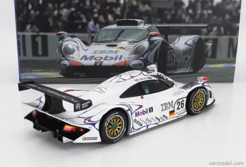 PORSCHE  911 GT1-98 3.2L TURBO TEAM PORSCHE AG MOBIL-1 N 26 WINNER 24h LE MANS 1998 ALLAN McNISH - LAURENT AIELLO - STEPHANE ORTELLI