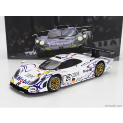   PORSCHE  911 GT1-98 3.2L TURBO TEAM PORSCHE AG MOBIL-1 N 25 2nd 24h LE MANS 1998 UWE ALZEN - JORG MULLER - BOB WOLLEK