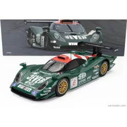   PORSCHE  911 GT1-98 3.2L TURBO TEAM ZAKSPEED RACING N 6 FIA GT CHAMPIONSHIP SILVERSTONE 1998 MICHAEL BARTELS - ARMIN HAHNE  GREEN