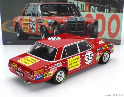 MERCEDES BENZ  300 SEL 6.8 TEAM MERCEDES AMG N 35 2nd 24h SPA FRANCORCHAMPS 1971 HANS HEYER - CLEMENS SCHICKENTANZ  RED