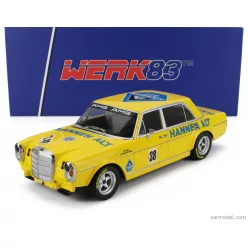   MERCEDES BENZ  300 SEL 6.8 TEAM HANNEN ALT N 38 HOCKENHEIM 1971 HANS HEYER  YELLOW