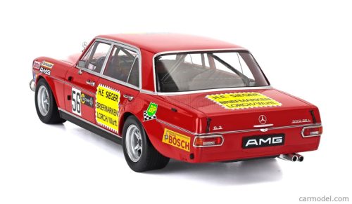MERCEDES BENZ  300 SEL 6.8 AMG N 56 200 MILES NUREMBERG 1972 HANS HEYER  RED