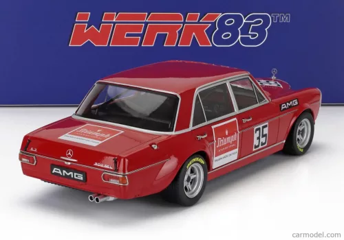 MERCEDES BENZ   300 SEL 6.8 AMG N 35 SUDWESTPOKAL HOCKENHEIM 1971 HELMUT KELLENERS   RED