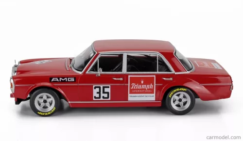 MERCEDES BENZ   300 SEL 6.8 AMG N 35 SUDWESTPOKAL HOCKENHEIM 1971 HELMUT KELLENERS   RED