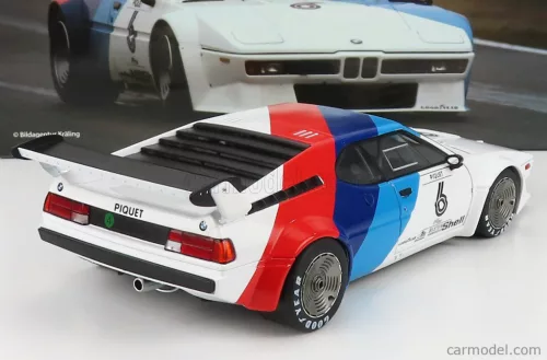 BMW  M1 WERKSDESIGN N 6 PROCAR SERIES 1979 NELSON PIQUET  WHITE BLUE RED