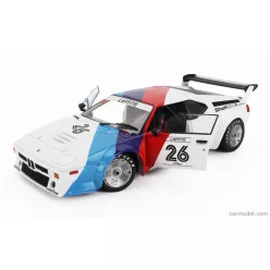   BMW  M1 M88 3.5L TEAM BMW MOTORSPORT N 26 PROCAR SERIES 1979 JACQUES LAFFITE  WHITE BLUE RED