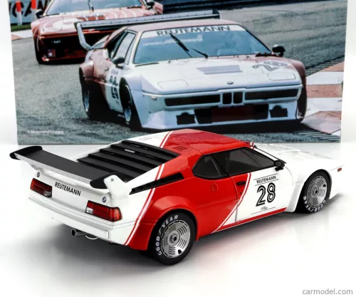 BMW  M1 M88 3.5L TEAM BMW MOTORSPORT N 28 PROCAR SERIES SEASON 1979 CARLOS REUTEMANN