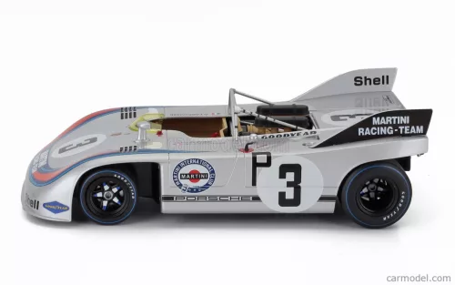 PORSCHE  908/03 N 3 WINNER 1000km NURBURGRING 1971 LEFORD LARROUSSE  SILVER