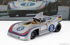 PORSCHE  908/03 SPIDER TEAM MARTINI RACING N 8 TARGA FLORIO 1971 VIC ELFORD - GERARD LARROUSSE  SILVER BLUE