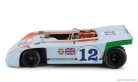 PORSCHE  908/03 SPIDER TEAM JOHN WYER AUTOMOTIVE ENGINEERING GULF N 12 WINNER TARGA FLORIO 1970 JO SIFFERT - BRIAN REDMAN  LIGHT BLUE ORANGE
