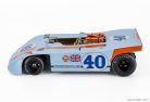PORSCHE  908/03 TEAM GULF N 40 2nd TARGA FLORIO 1970 PEDRO RODRIGUEZ - LEO KINNUNEN  LIGHT BLUE ORANGE