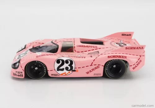 PORSCHE  917/20 4.9L TEAM MARTINI INTERNATIONAL RACING PINK PIG N 23 24h LE MANS 1971 REINHOLD JOST - WILLI KAUHSEN